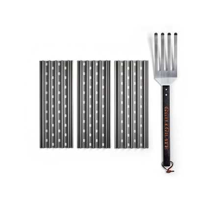 BBQ GrillGrates 16.25" Interlocking Panels - Set of 3