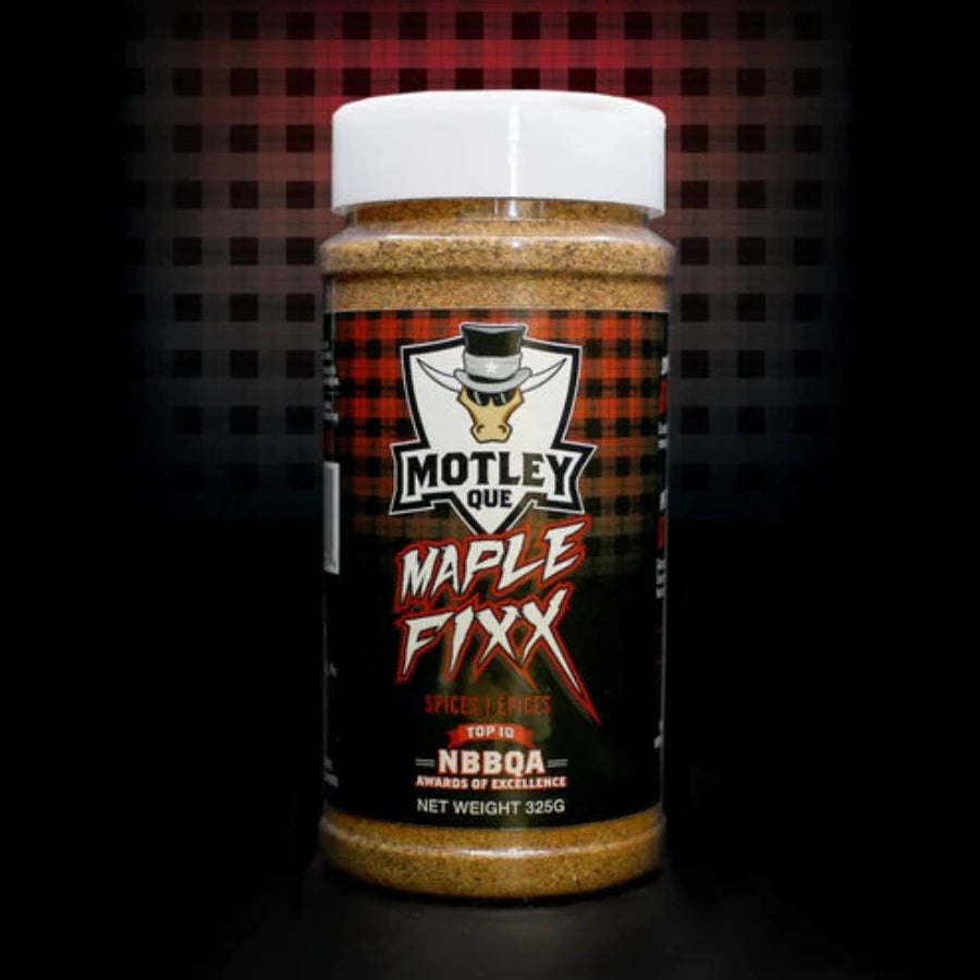 Motley Que BBQ Rub- Maple Fixx
